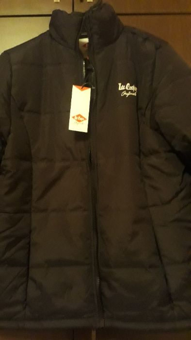 Дамско черно есенно-зимно ново спортно яке Lee Cooper р-р S