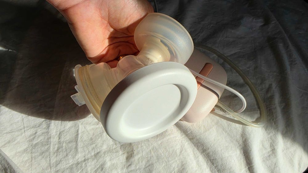 Pompa san Philips Avent + CADOU lot tampoane absorbante sân Philips Avent. Lansinoh, Chicco, Bella