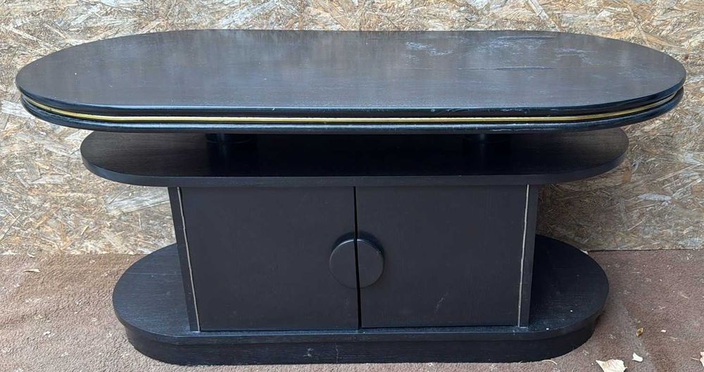 Comoda Vintage Stil Artdeco; Masa din lemn cu blat 119x59 cm