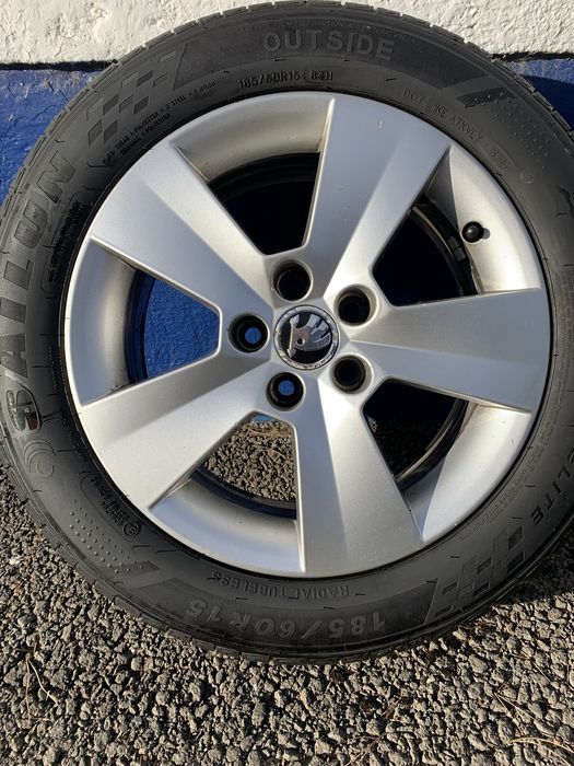 Vand 4 Jante Skoda Rapid originale
