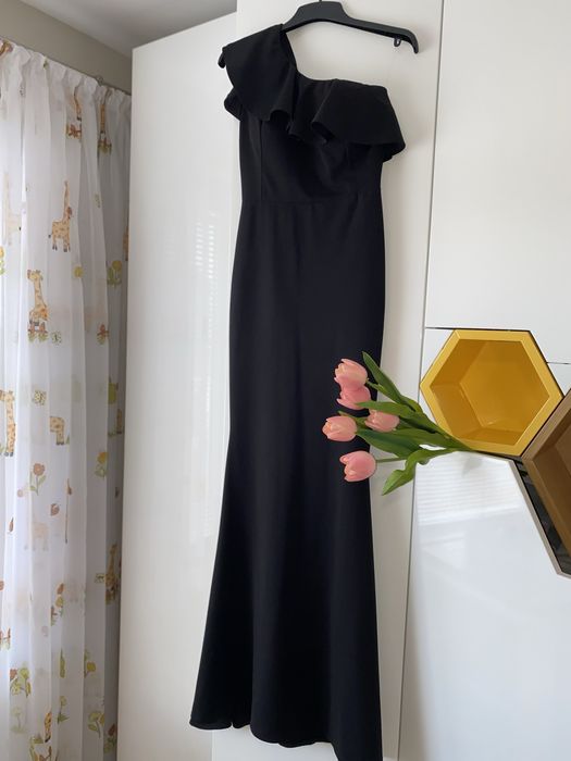 Официална дълга рокля с едно рамо