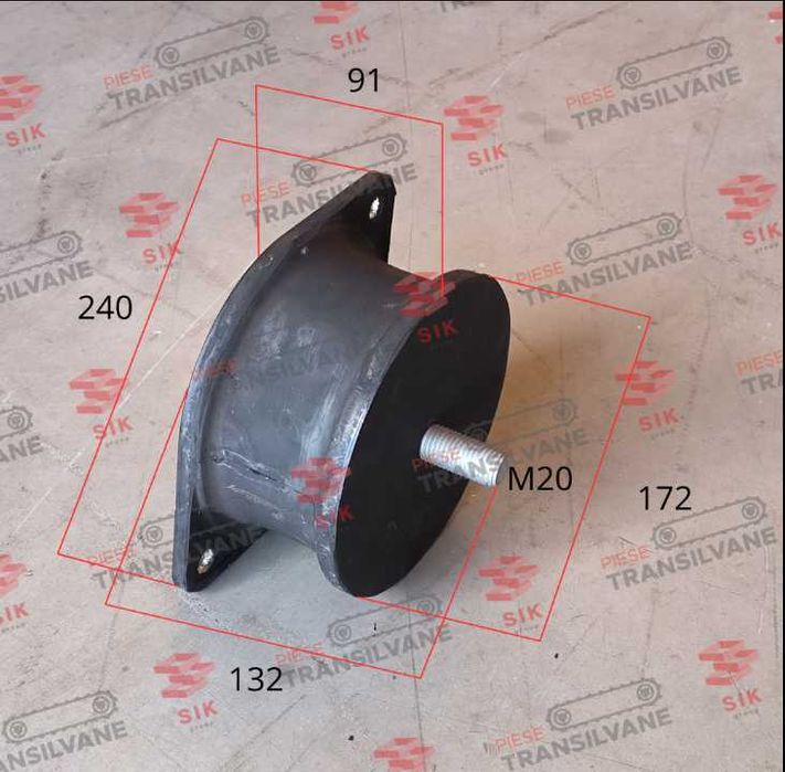 Tampon Cauciuc BOMAG 06129902 - 06129902,06129901