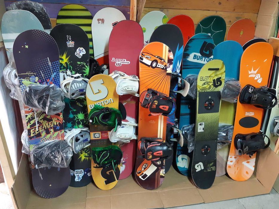 Placa snowboard copii 110/120/130 cm legaturi boots