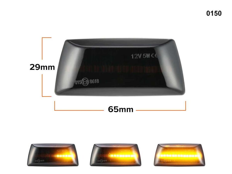 LED Lampi Semnalizatoare Dinamice Semnalizare Laterale Opel Zafira