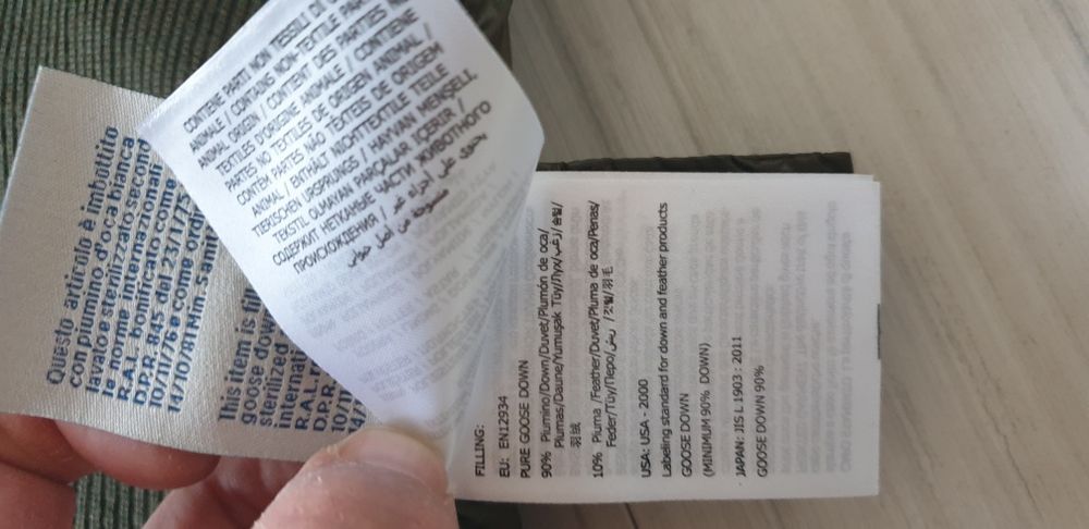 Moncler Down Stretch Hybrid Mens Jacket  M / L НОВО ОРИГИНАЛ Мъжко Яке