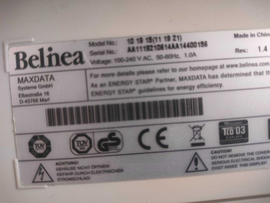 Монитор Belinea 19 ЖК