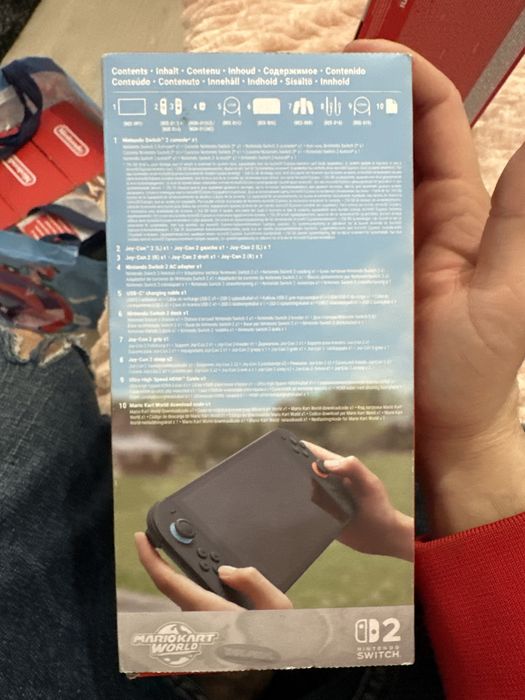 Nintendo switch 2 mario kart joc inclus