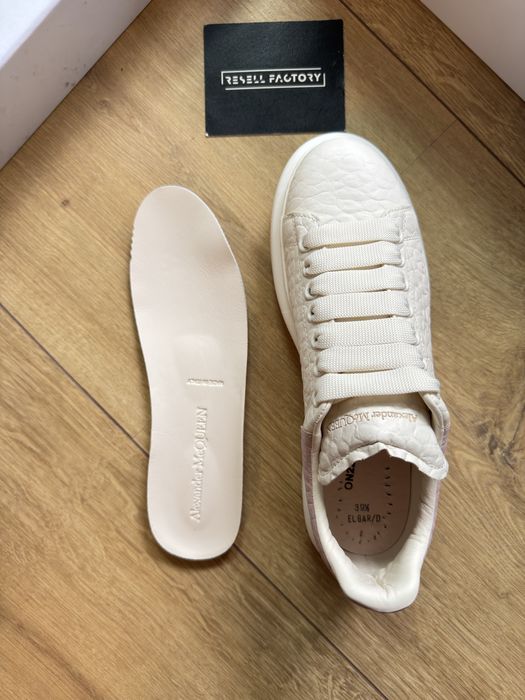 Tenesi/Sneakersi Alexander Mcqueen Leather Pink White - 100% ORIGINALI -