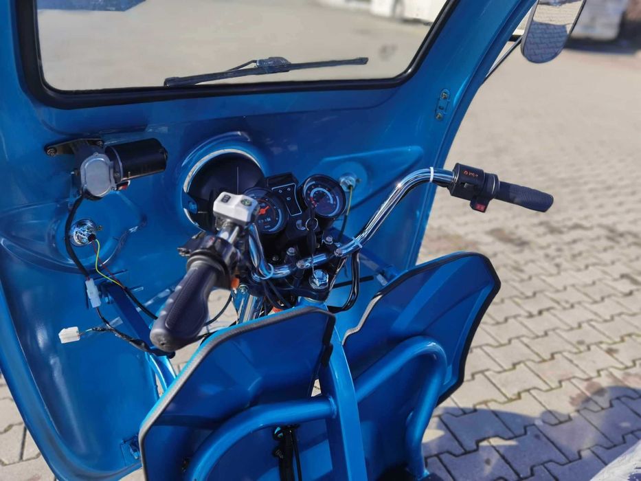 THOR STAR-PLUS albastru triciclu electric cu CIV,FARA PERMIS Agramix