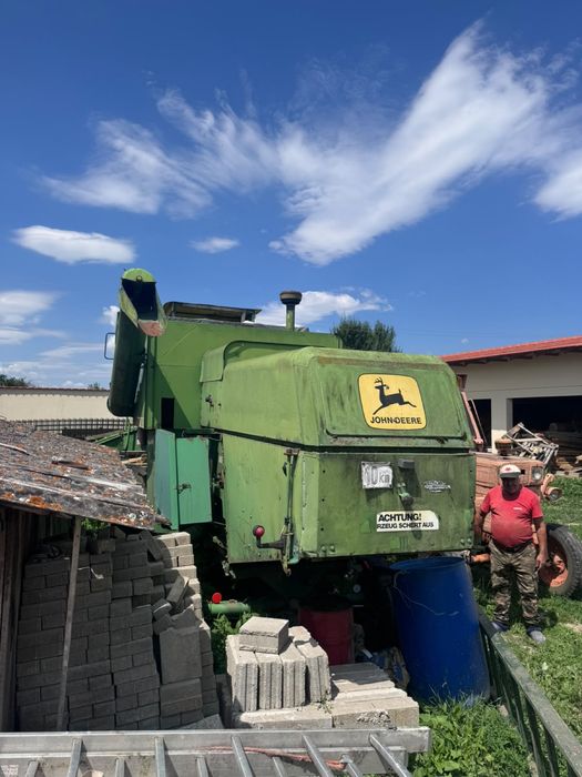 John Deere, JD 955, combină cereale, combină de recoltat, heder 3,6 m, utilaj agricol, combină agricolă.
