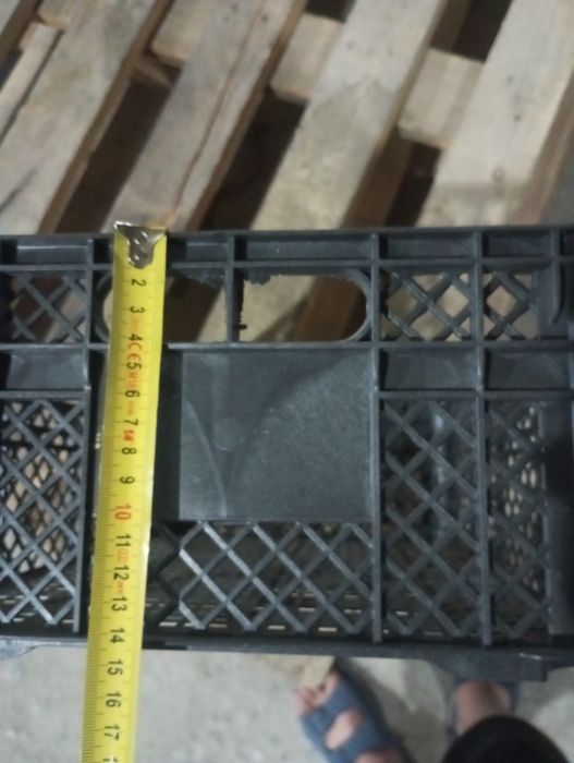 Ящик чёрный высота 14