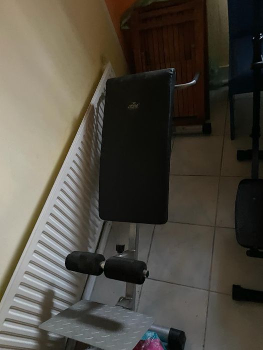 Set banci fitness si bicicleta eliptica sport