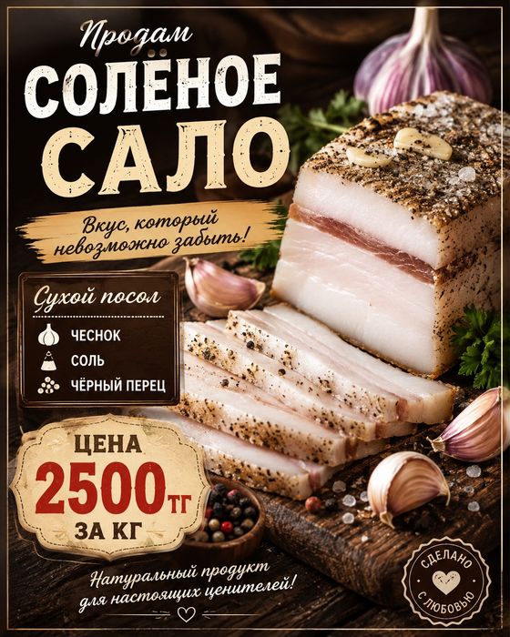 Продам сало солёное