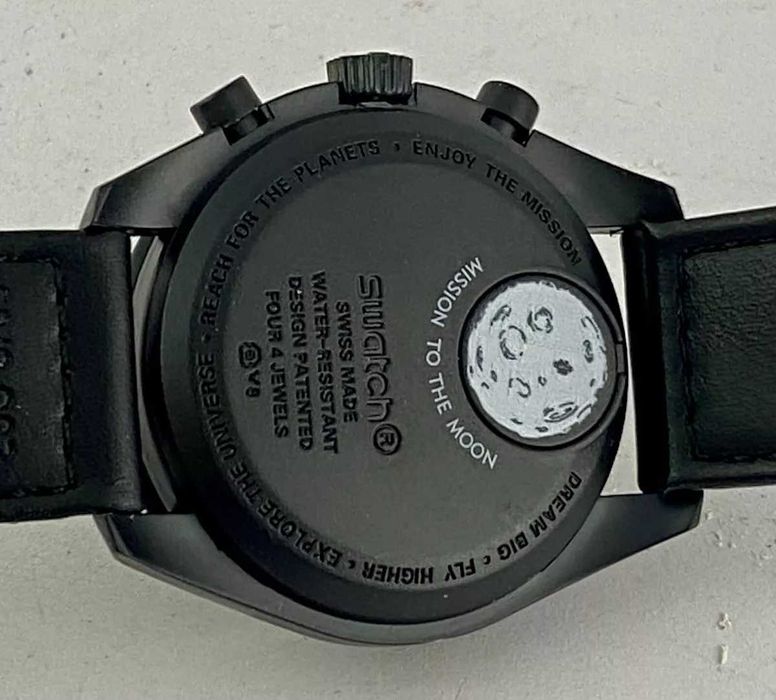 Ceas SWATCH X OMEGA MISSION To The Moon Snoopy`s Fan Version Cronograf