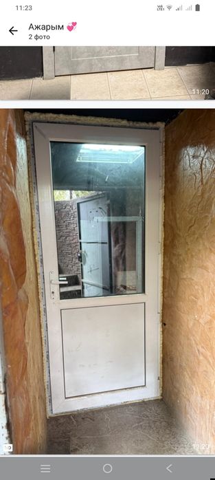 Пластиковая дверь