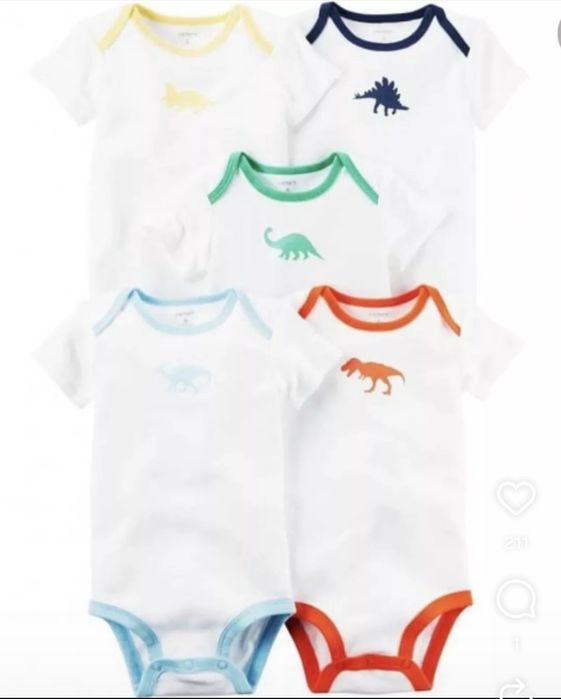 Set setul body Carter's pentru băieții 18 luni 1,5 ani