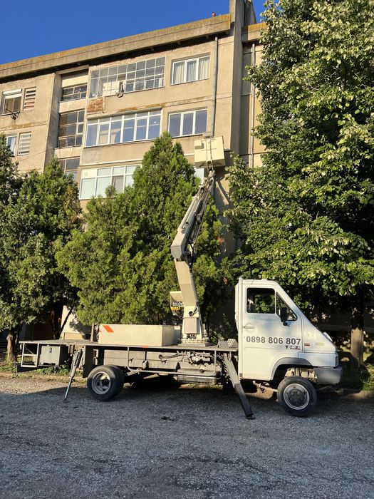 Рязане на високи опасни дървета и клони! Автовишка 20м.!