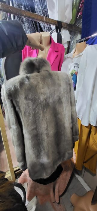 Шуба натуральный норка