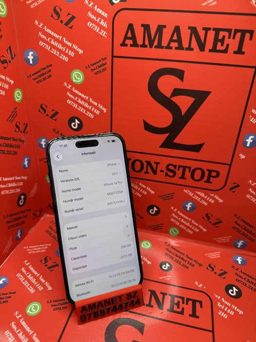 Iphone 14 Pro 256 Gb Amanet SZ Non Stop