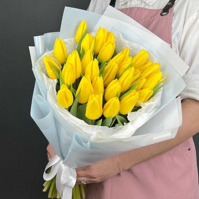 Букеты тюльпанов