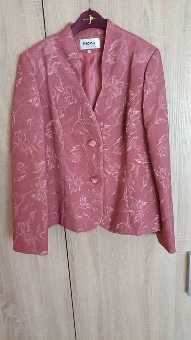 Costum Dama,cu fusta,3 piese,Roz Închis,44
