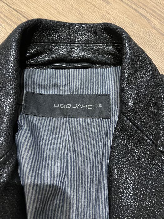 Dsquared 2 кожено яке