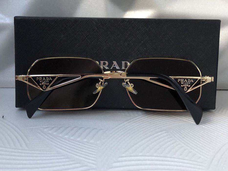 Дамски слънчеви очила осмоъгълни правоъгълни 2 цвята черни кафяви