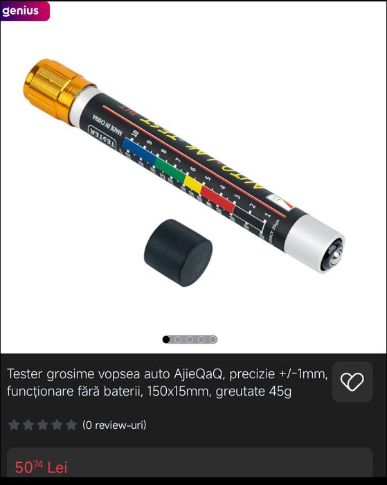 Tester grosime vopsea