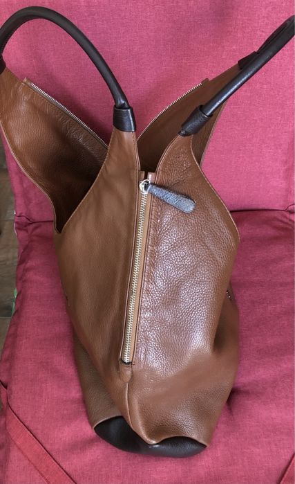 Дамска чанта от ест.  кожа