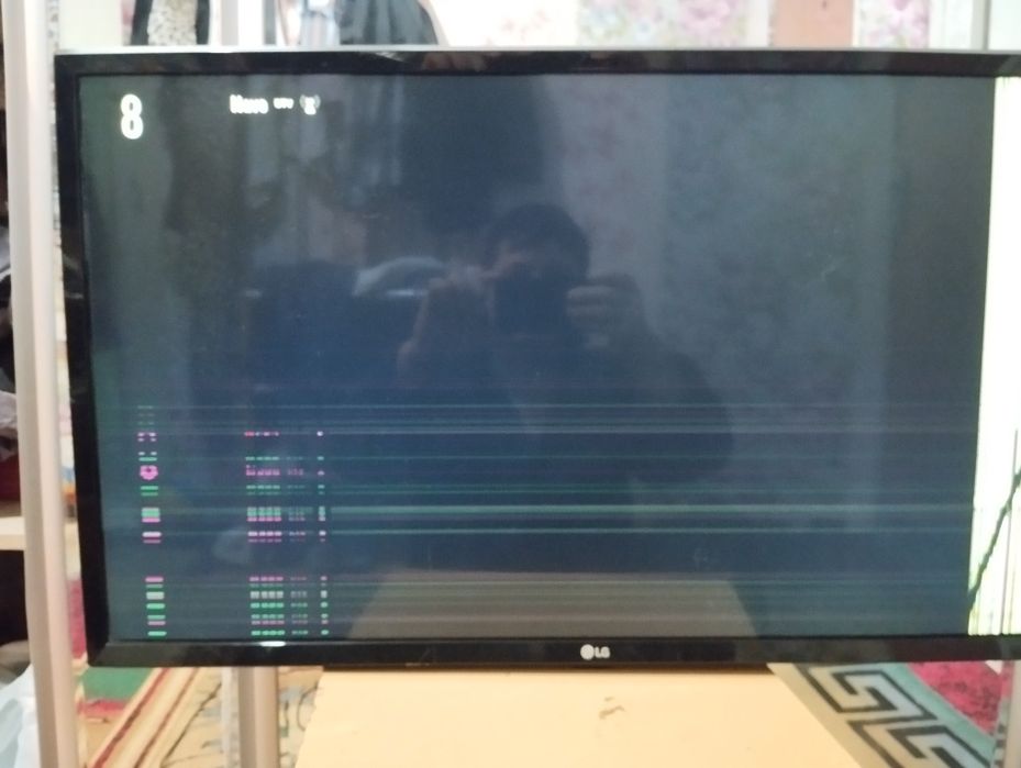 Телевизор LG-32, оригинал, на запчаст