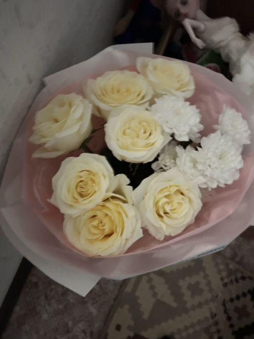 Цветы бу свежие