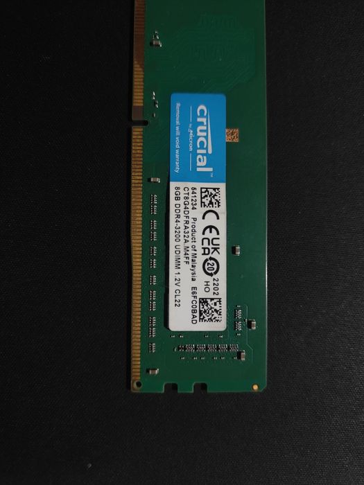 ОЗУ Crucial DDR4 3200 MHz