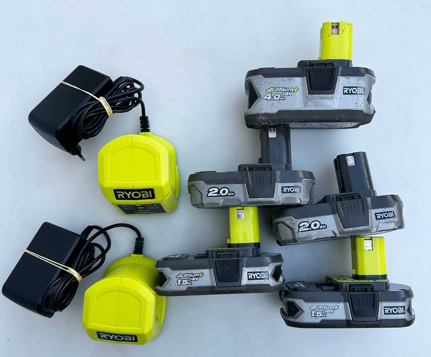 Ryobi - Акумулаторен сет от машини 18V