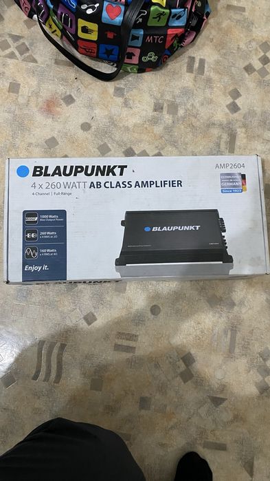 Усилитель в авто Blaupunkt