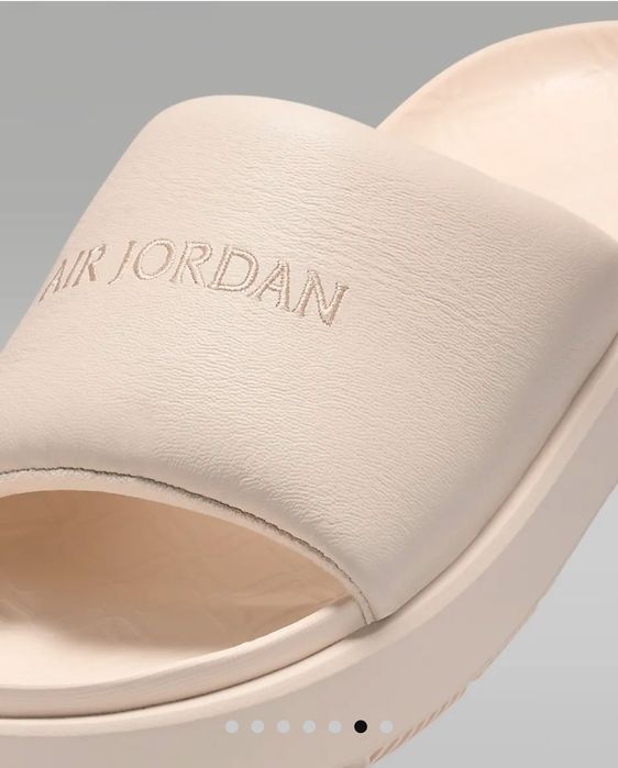 Slapi jordan leather 44 si 44.5 originali