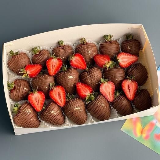 Клубника в шоколаде