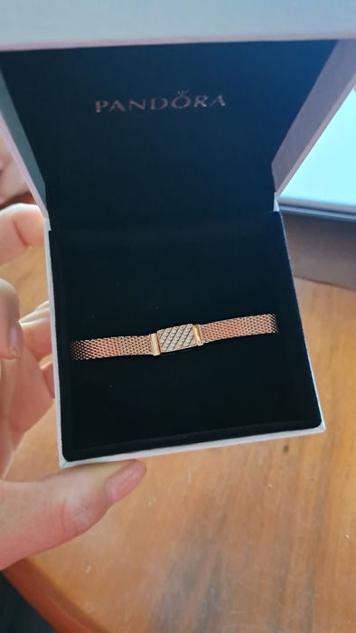 Пандора рефлекшън роуз голд