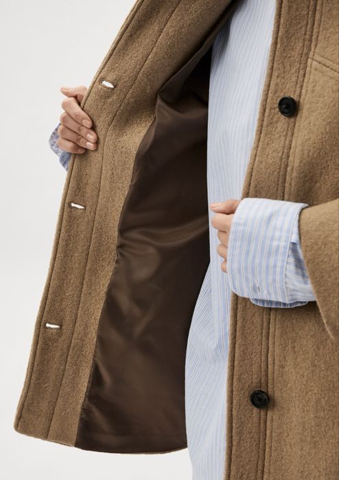 Пальто Mango размер M шерсть