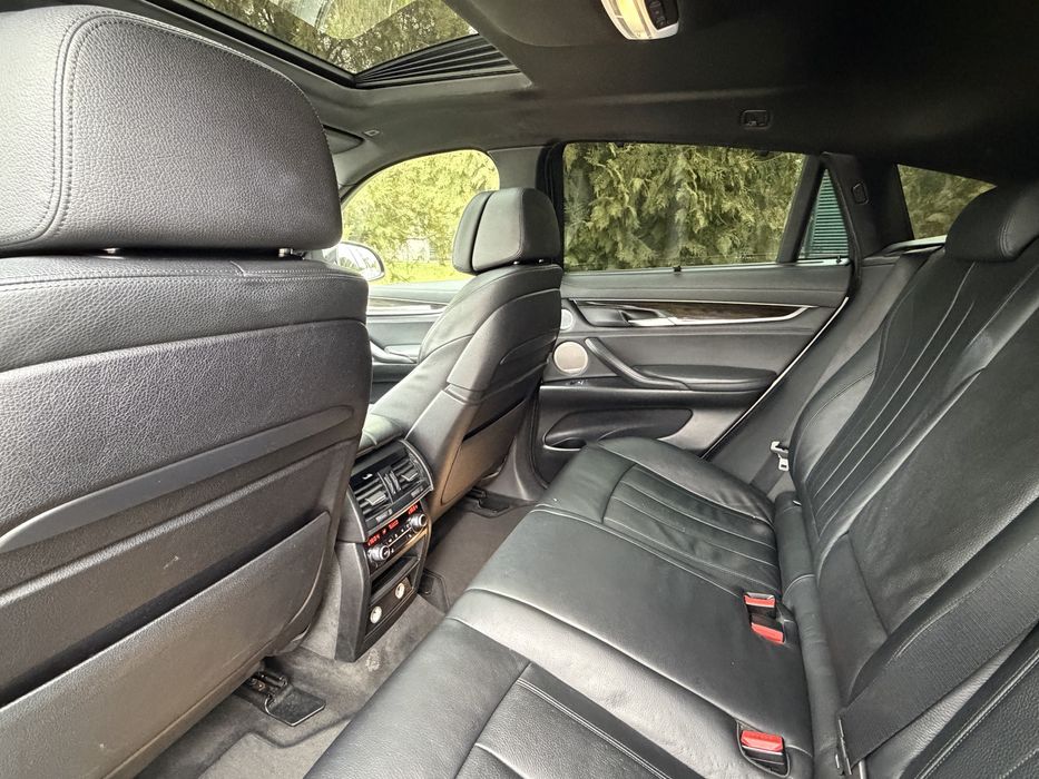 BMW X6 M50d 2016 381cp M/BangOlufsen/Trapa/Ventilatie/SoftCloseUsi/Led/FullAsist/360"/HeadUp KM REALI / 0 DAUNE !