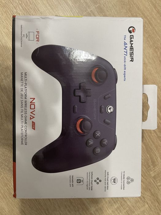 Геймърски контролер GameSir Nova Lite (Безжичен / Hall Effect) + Кейс за съхранение