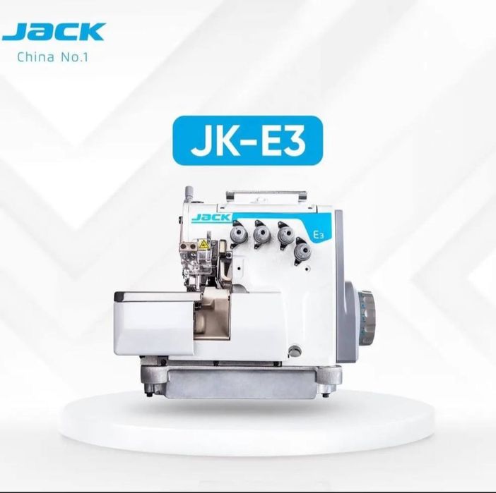 JACK E3 averlo tikuv mashinasi dona va optomga arzon narxda