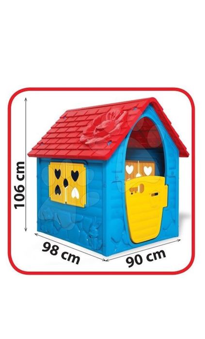 Детска къщичка за игра Dohany, 106х98х90см, Многоцветен