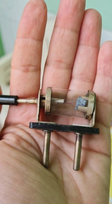 Detector cristal, galena, radio, romanesc, rar, colectie, comunism