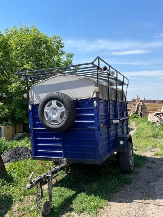 Transporter 4 с прицепом