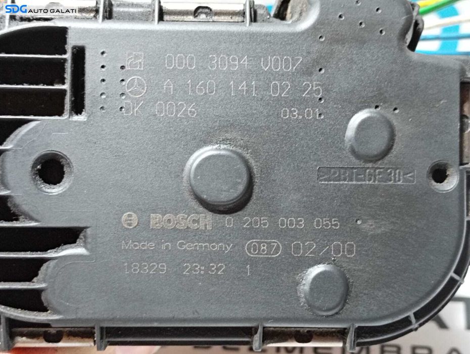 Clapeta Acceleratie Smart Fortwo 0.8 B 1998 - 2006 Cod A1601410225 0205003055 [M3772]