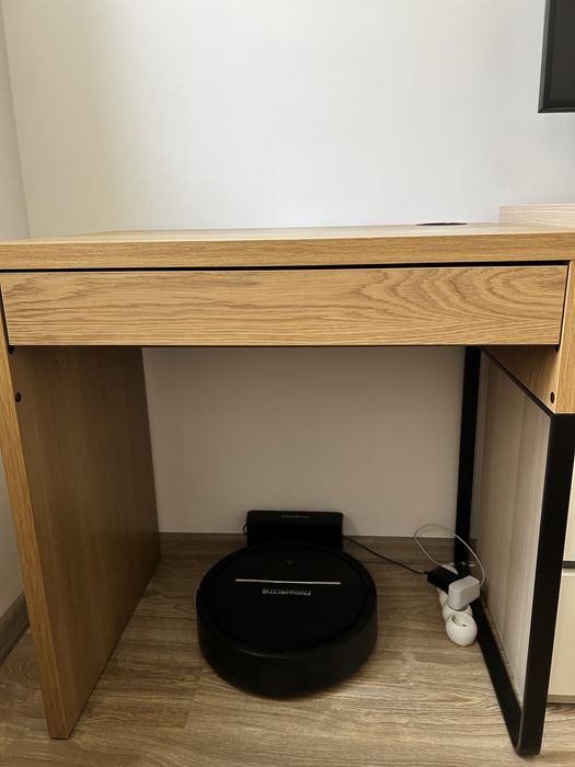 Birou Micke aspect stejar Ikea