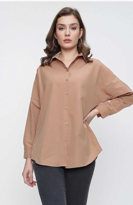 Женские рубашки с широким воротом BIG DART