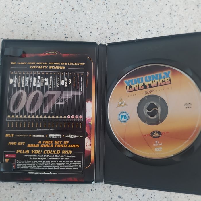 DVD Джеймс Бонд feat. Шон Конъри 6те филма