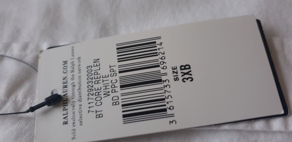 POLO Ralph Lauren Cotton Mens Size 3XL ОРИГИНАЛ! НОВО! Мъжка Риза!
