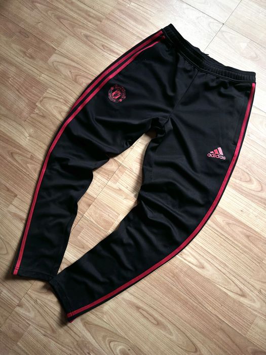 Pantaloni track pants sweats joggers light Adidas x Manchester United